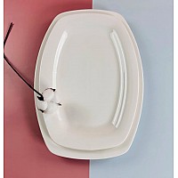 Прямоугольное блюдо 30 см Bianco Lenardi