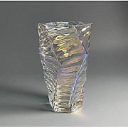 Декоративная ваза для цветов 25см Vase Lenardi перламутр