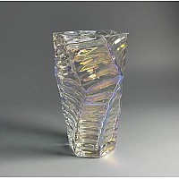 Декоративная ваза для цветов 25см Vase Lenardi перламутр