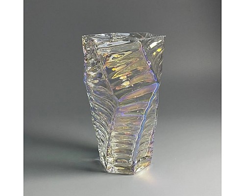Декоративная ваза для цветов 25см Vase Lenardi перламутр