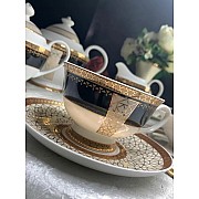 Чайный сервиз Black baccara Lenardi на 6 персон