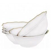 Набор из 6 салатников 15 см Magnolia Gold Lenardi