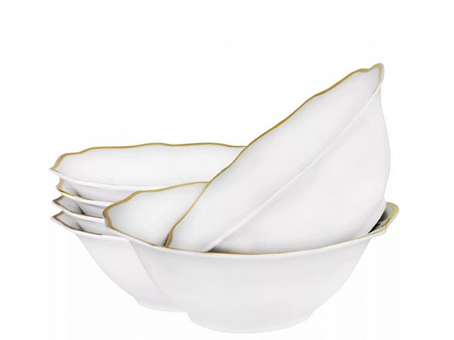 Набор из 6 салатников 15 см Magnolia Gold Lenardi