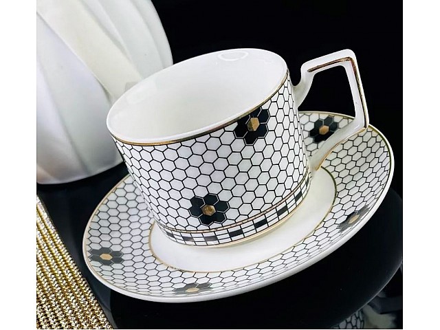 Чайный набор Соты Lenardi на 6 персон 12 предметов