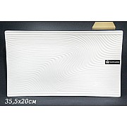 Прямоугольное блюдо длинна Лотос Lenardi 35 см