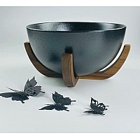 Салатник 23,5 см на подставке Blackwood Lenardi