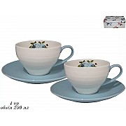 Чайный набор Lenardi Акварель розовая 4 предмета