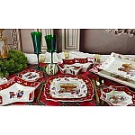 Набор из 6 тарелок 19 см Новогодний Lenardi