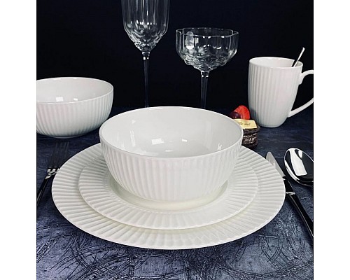 Обеденный сервиз на 6 персон 24 предмета Август Lenardi Обеденный сервиз на 6 персон 24 предмета Август Lenardi