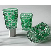 Набор из 6 стаканов 320 мл Gamma Lenardi зеленый