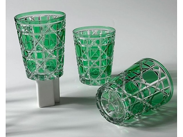 Набор из 6 стаканов 320 мл Gamma Lenardi зеленый