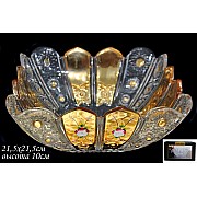 Фруктовница 21,5 см Lenardi Golden