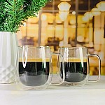 Набор кружек с двойными стенками Lenardi 300 мл