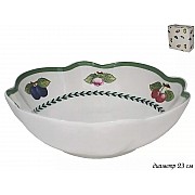 Салатник 23 см Фрукты Lenardi