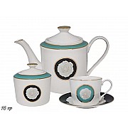 Чайный сервиз Седая роза Lenardi 14 предметов