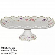 Фруктовница Lenardi Флоренс 35 см на ножке