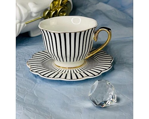 Кофейный набор Zebra Lenardi на 6 персон 12 предметов