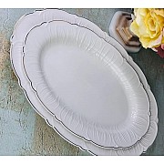 Овальное блюдо 30 см Orchidea Lenardi