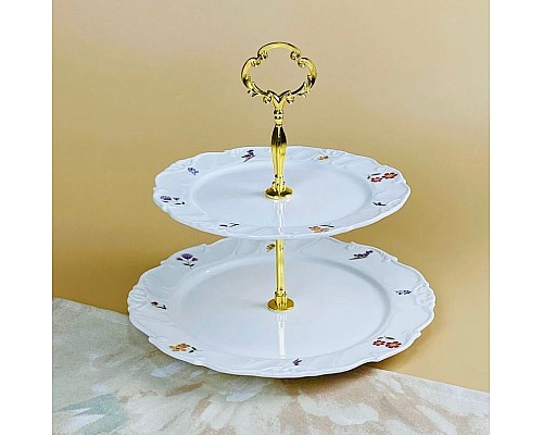 Зтажерка 2 яруса Крокус Lenardi