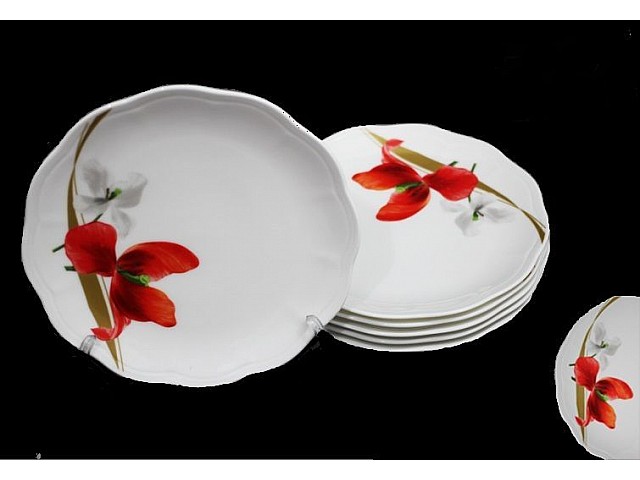 Набор из 6 тарелок Lenardi 111-037 20 см