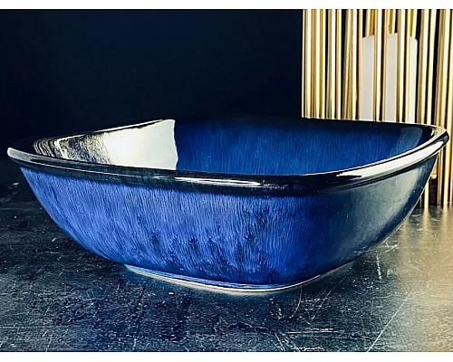 Салатник квадратный 20 см Aquamarine Lenardi