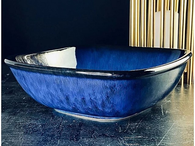 Салатник квадратный 20 см Aquamarine Lenardi Салатник квадратный 20 см Aquamarine Lenardi