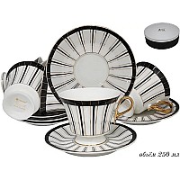 Чайный набор Lenardi Graph 250 мл 12 предметов