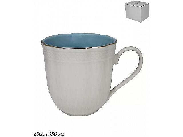 Кружка Lenardi Классика белая 380 мл