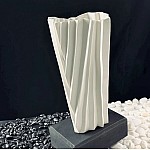 Ваза 35 см Эфиопия Lenardi белая