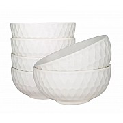 Набор из 6 салатников 11 см Bamboo Lenardi рифленый