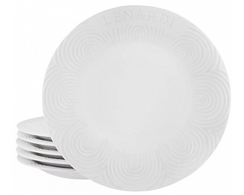 Набор из 6 тарелок 26 см Bamboo Lenardi