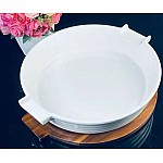 Круглая форма-блюдо для запекания 33 см с крышкой/подставкой Stove Lenardi Круглая форма-блюдо для запекания 33 см с крышкой/подставкой Stove Lenardi