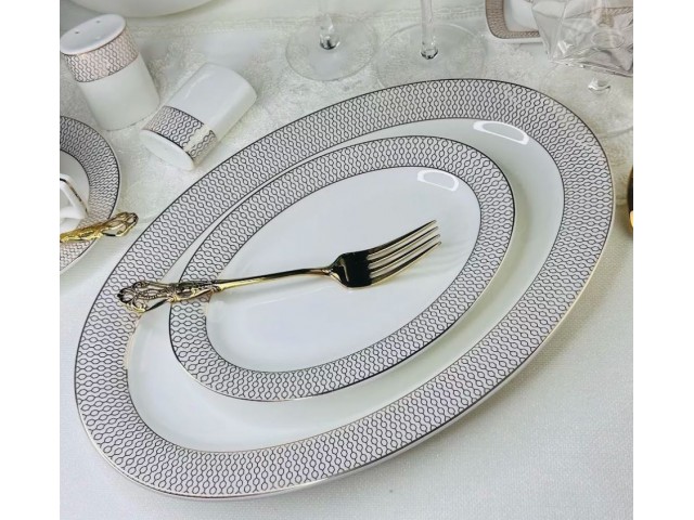 Овальное блюдо 36 см Севилья Lenardi