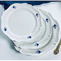 Набор из 6 тарелок 21,5 см Ласточки Lenardi