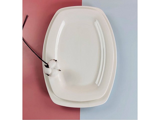 Прямоугольное блюдо 35 см Bianco Lenardi