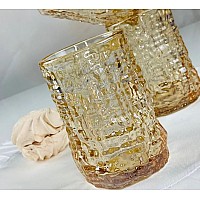 Набор из 6 стаканов 250 мл Glass Color Lenardi желтый