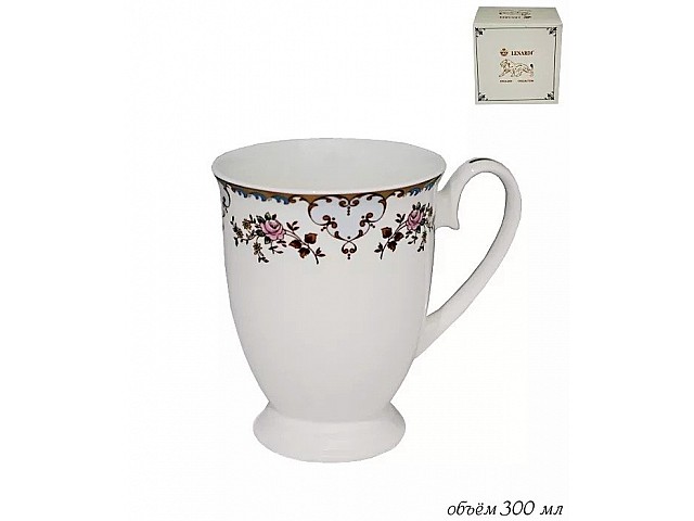 Кружка Lenardi Нежная роза 300 мл