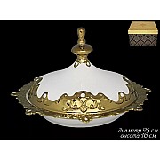 Блюдо с крышкой 25 см София Lenardi