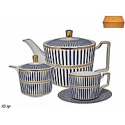 Чайный сервиз Lenardi Морской 16 предметов 250 мл