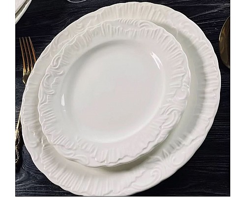 Набор из 6 тарелок 20 см Аврора Lenardi