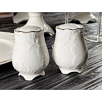 Набор солонок Аврора золото Lenardi