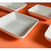 Набор из 6 квадратных блюд 14 см Романо Lenardi