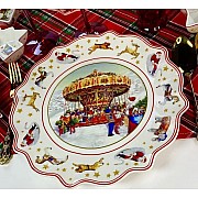 Круглое блюдо 30,5см Новогодний Lenardi