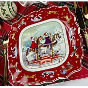 Набор из 6 тарелок 27 см Новогодний Lenardi