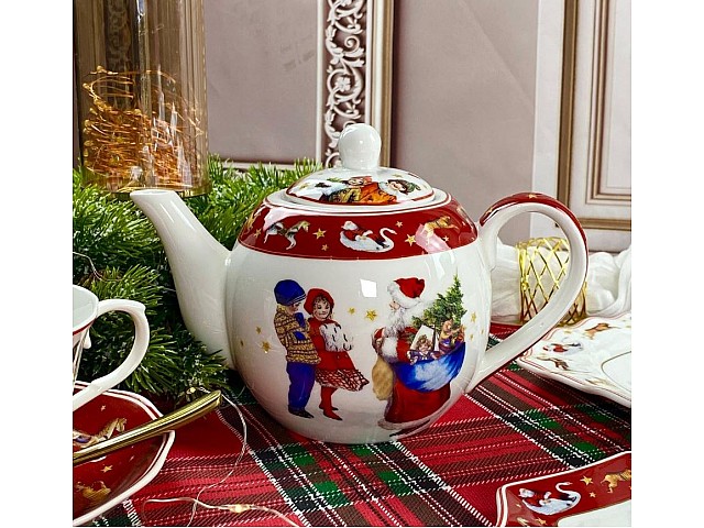 Чайник заварочный 750 мл Новогодний Lenardi