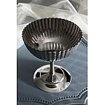 Креманка на ножке рифленая Steel Lenardi Креманка на ножке рифленая Steel Lenardi