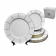 Набор из 12 тарелок Lenardi Президентский 20 см 27 см