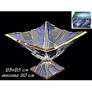 Фруктовница на ножке 28 см Lenardi Iceberg