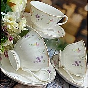 Чайный набор Цветочная поляна Lenardi 12 предметов