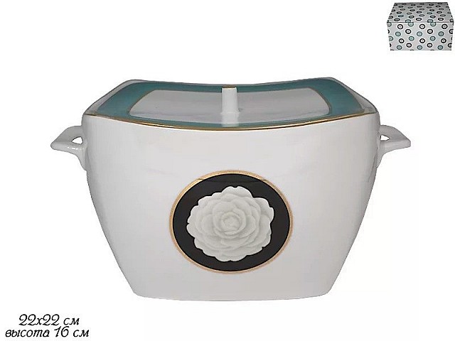 Супница Седая роза Lenardi 3,5 л